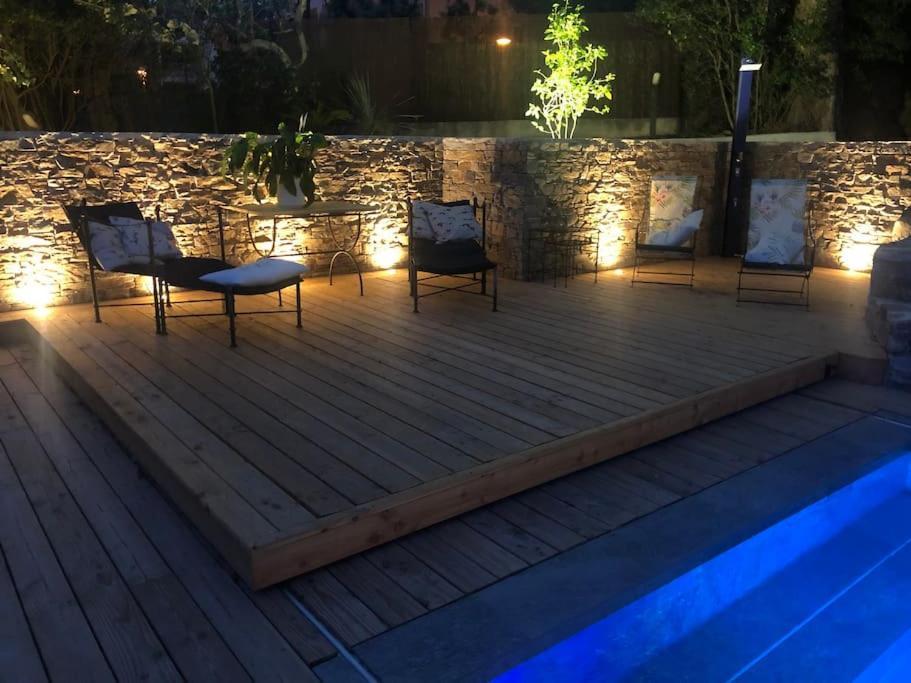 Villa Saint-Come, Du Grand Luxe A 1 Min De La Mer 耶尔 外观 照片